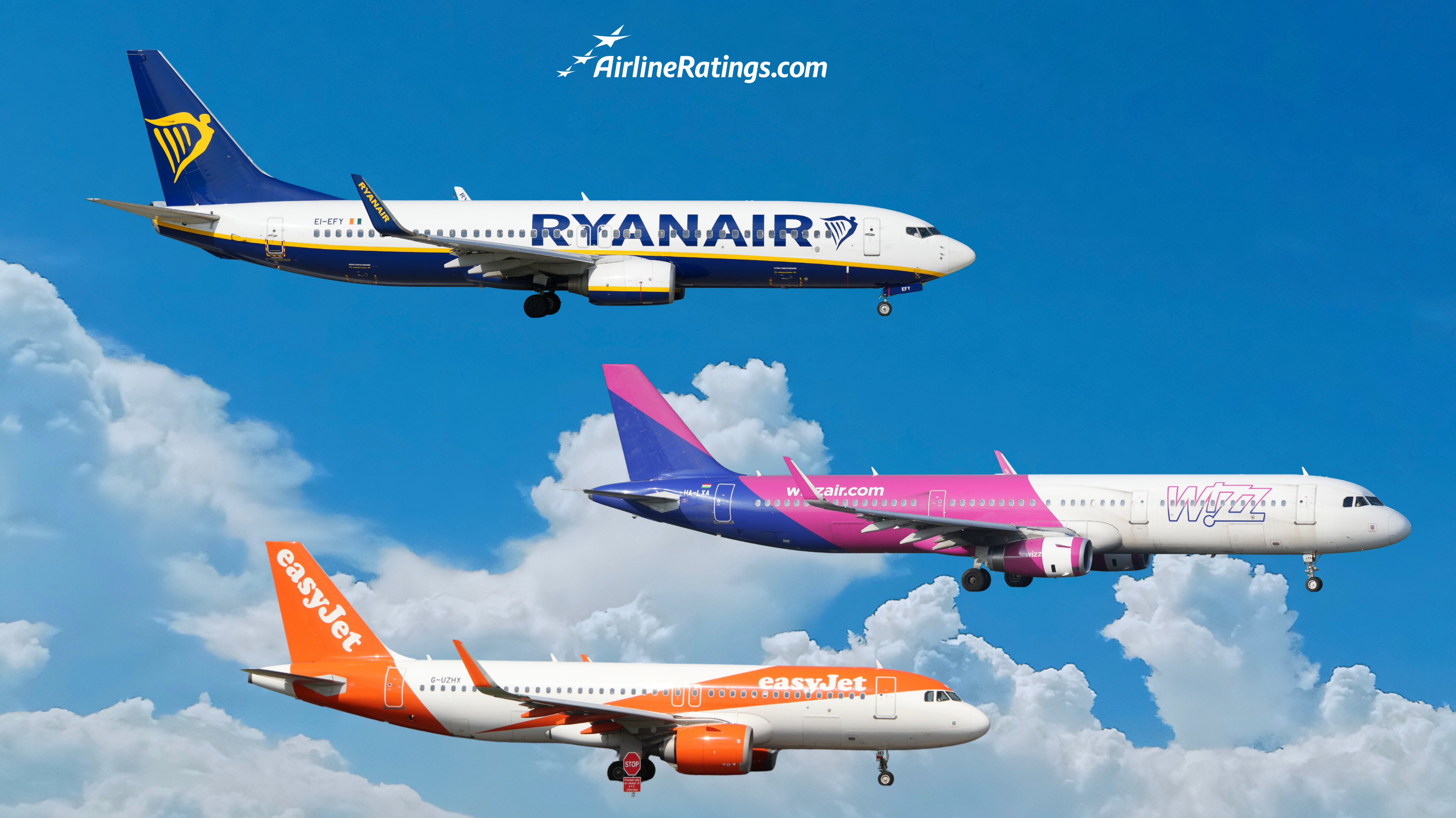 Europe is dominated by low-cost carriers, but which one is better? 